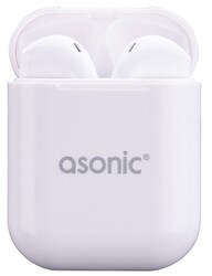 Airpods Beyaz Mikrofonlu Kulaklık Asonic Tws130 - Thumbnail