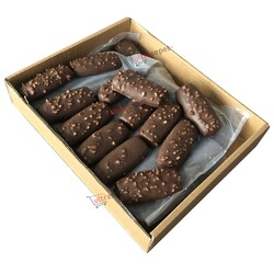 Güliz Çikolata Kaplamalı Fıstıklı Kurabiye 1000 gr. - Thumbnail
