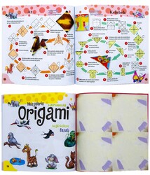 Hikayelerle Origami Kağıt Katlama Sanatı Hayvanlar - Thumbnail
