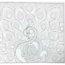Karatay Mandala Boyama Kitabı Seti 2 Adet (Hayvanlar+Çizgiler) - Thumbnail
