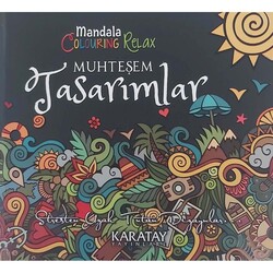 Karatay Mandala Boyama Kitabı Seti 2 Adet (Tasarımlar+Hayvanlar) - Thumbnail