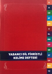 Karatay Yabancı Dil Kelime Defteri Fihristli Karton Kapak 96 Syf - Thumbnail