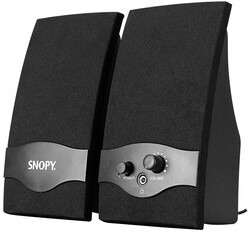 Snopy Sn-84 2.0 Siyah Usb Speaker Hoparlör - Thumbnail